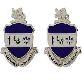 151st Infantry Regiment Unit Crest (Wide Awake Wide Awake) - Sold in Pairs