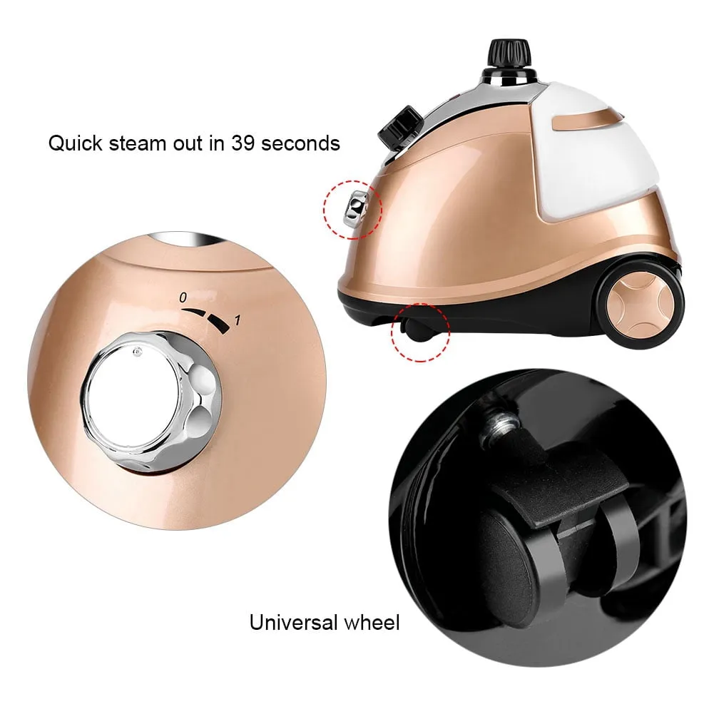 1800W Professional Commercial Home Garment Steamer Clothes Steam Iron Wrinkle Remove (EU Plug)