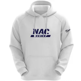 50/50 Hooded NAC Crew Pullover Sweatshirt - Ash