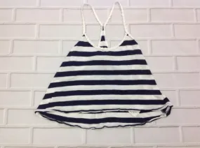 Abercrombie & Fitch Navy & White Top