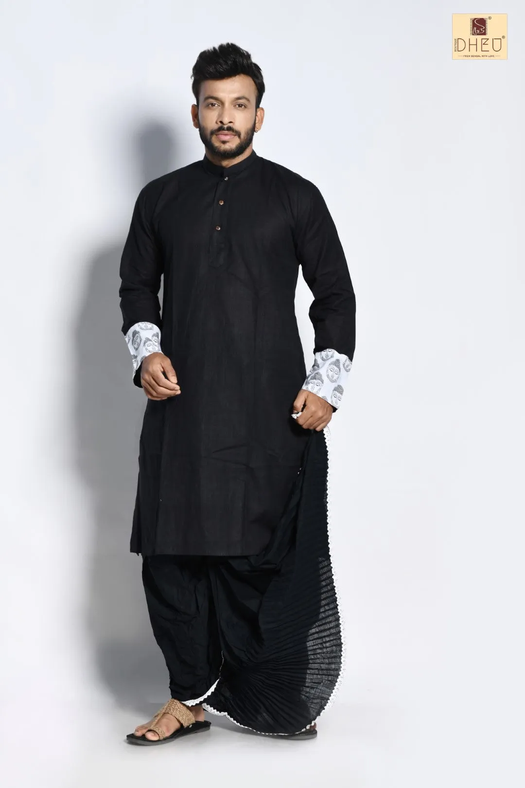 Abhimanyu  - Dheu Designer Dhoti(Optional)Kurta Set
