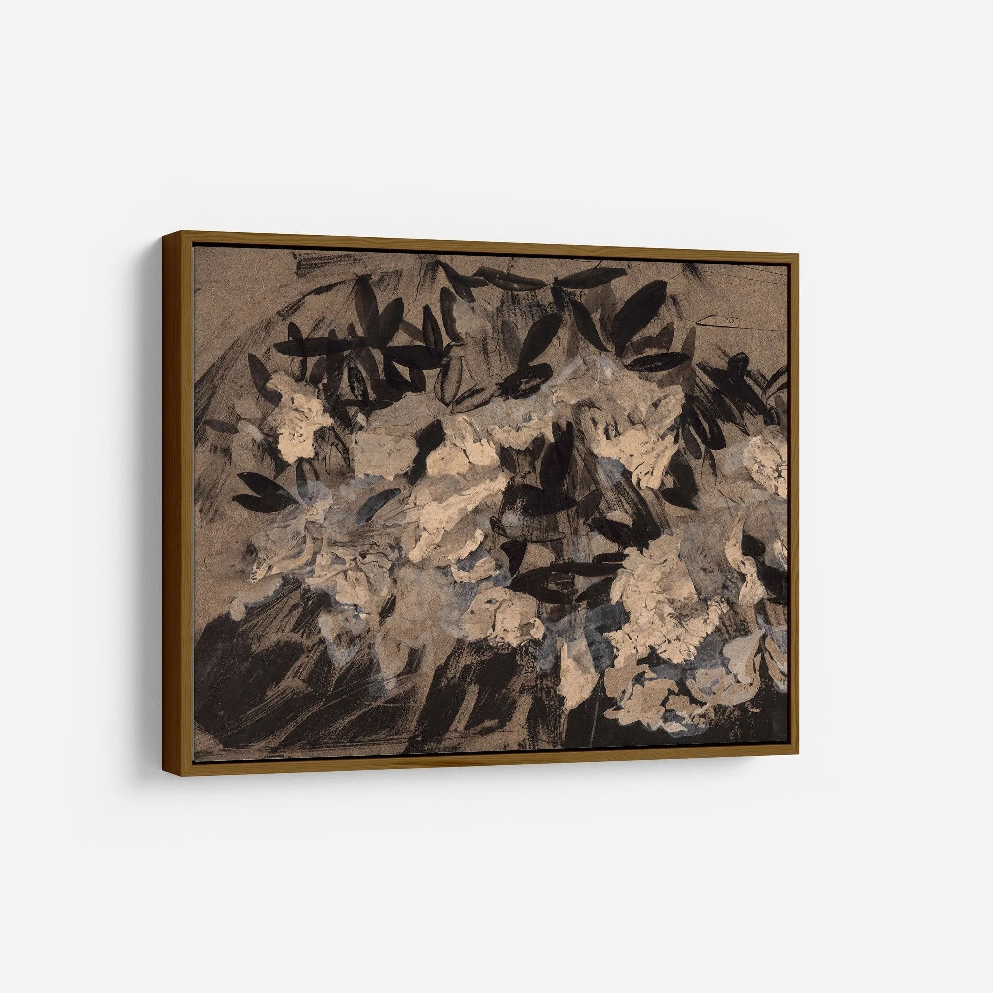 Abstract Floral 2 Vintage Wall Art