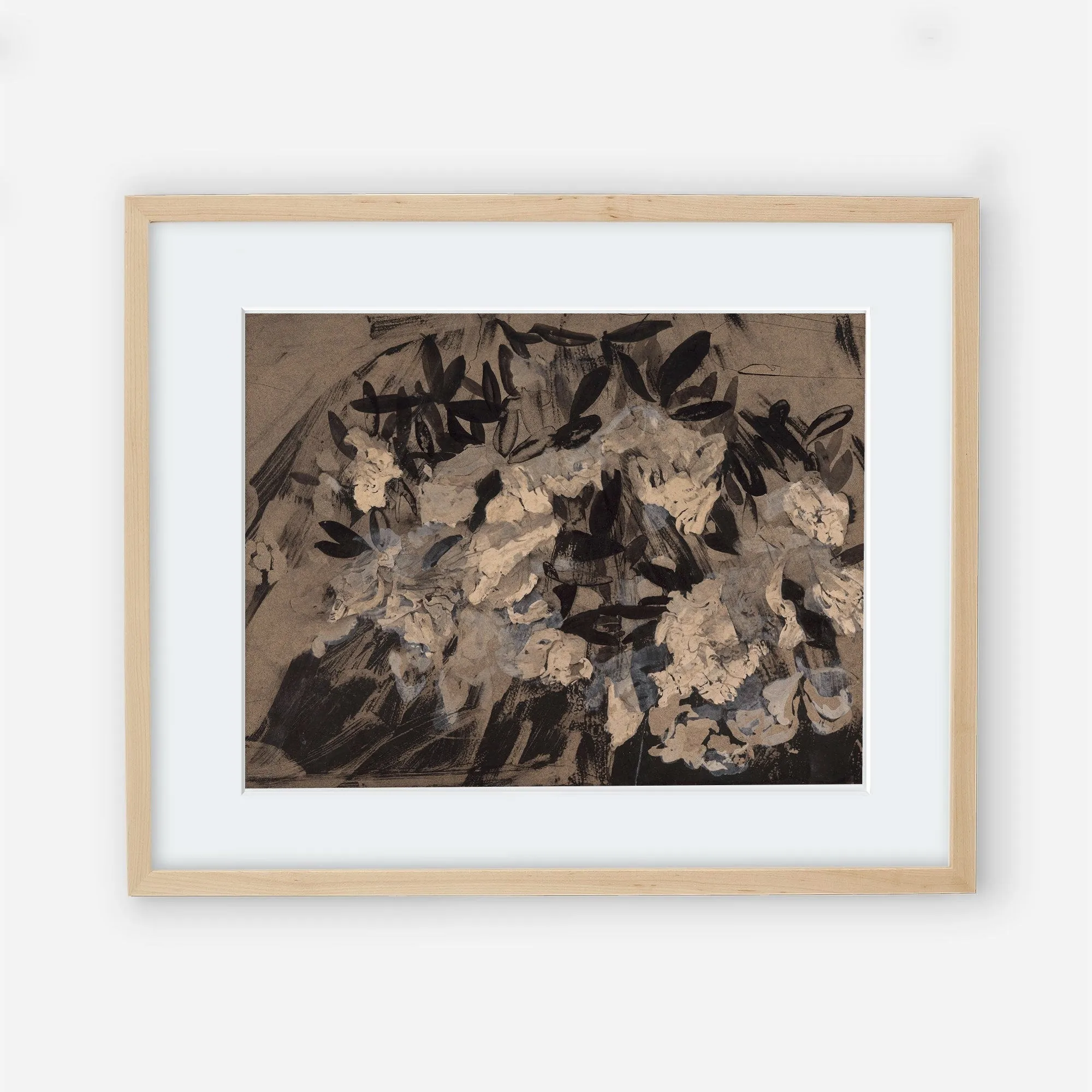 Abstract Floral 2 Vintage Wall Art