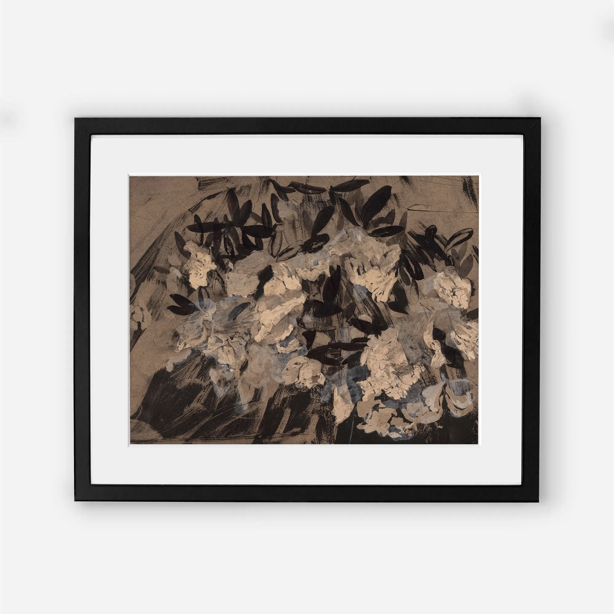 Abstract Floral 2 Vintage Wall Art