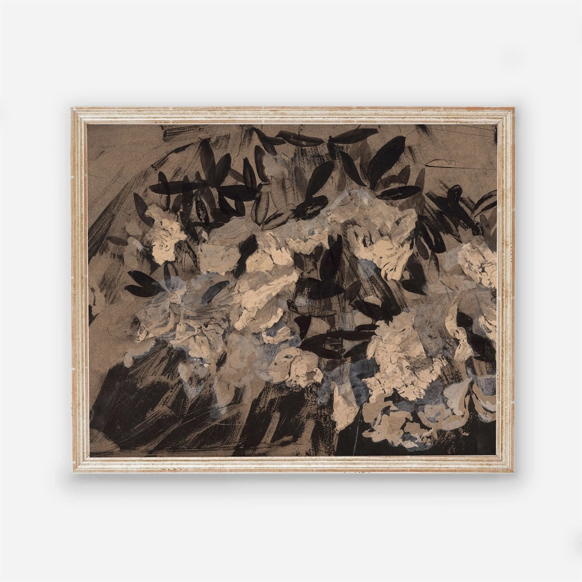 Abstract Floral 2 Vintage Wall Art