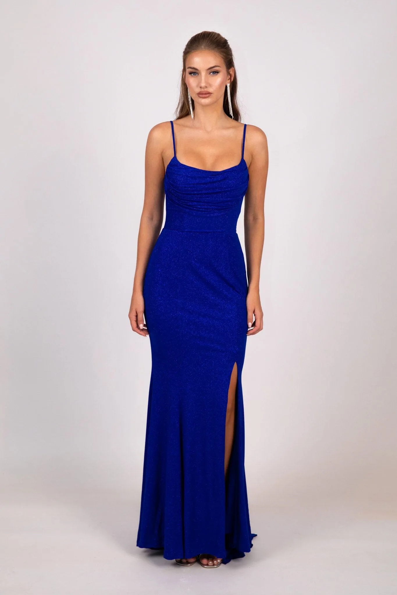 Angela Gown - Shimmer Blue