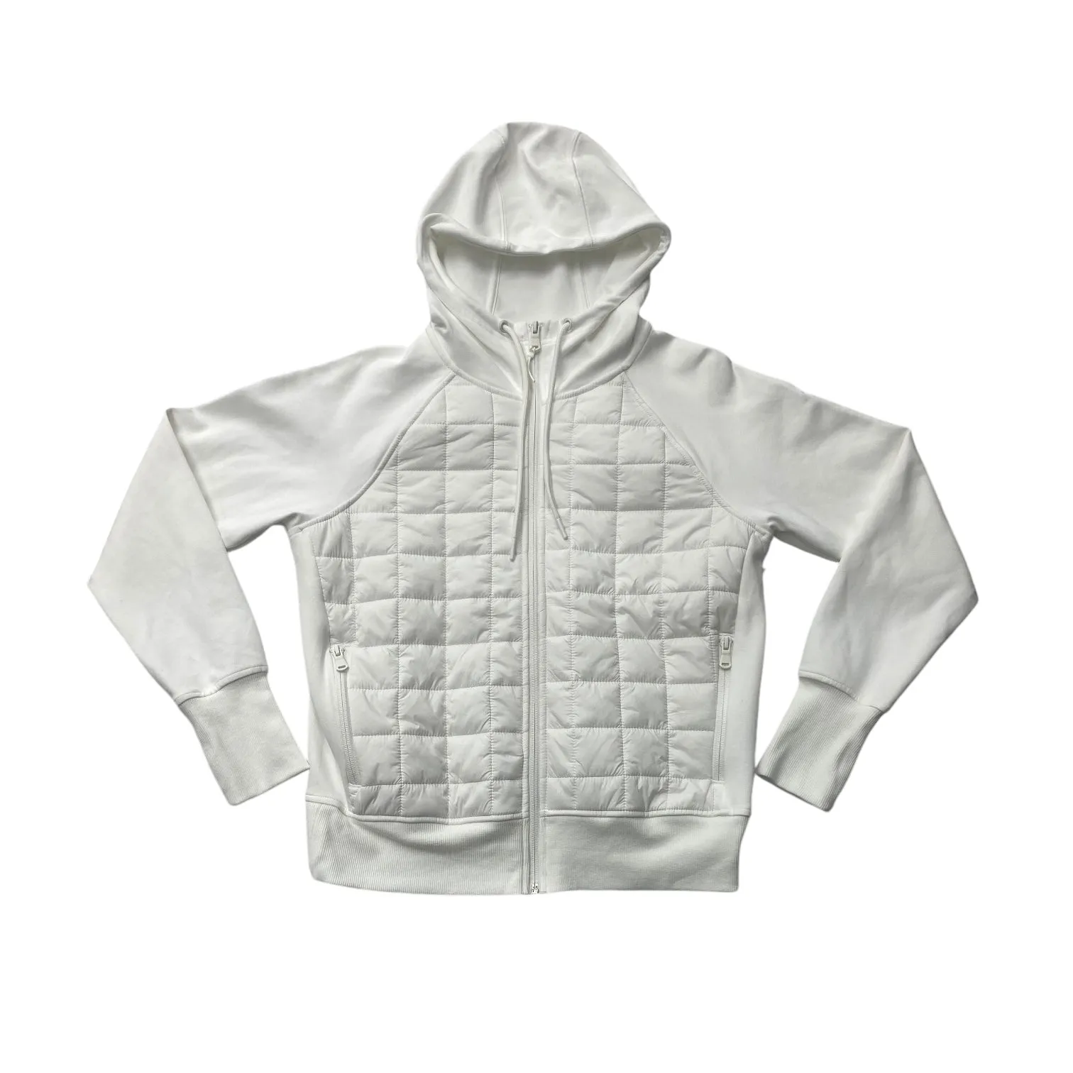 Athletic Jacket By Old Navy In White, Size: S