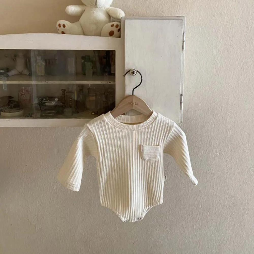 Baby Jumpsuit Newborn Baby Cotton Pit Strip Bottoming Romper Wholesale Baby Clothes