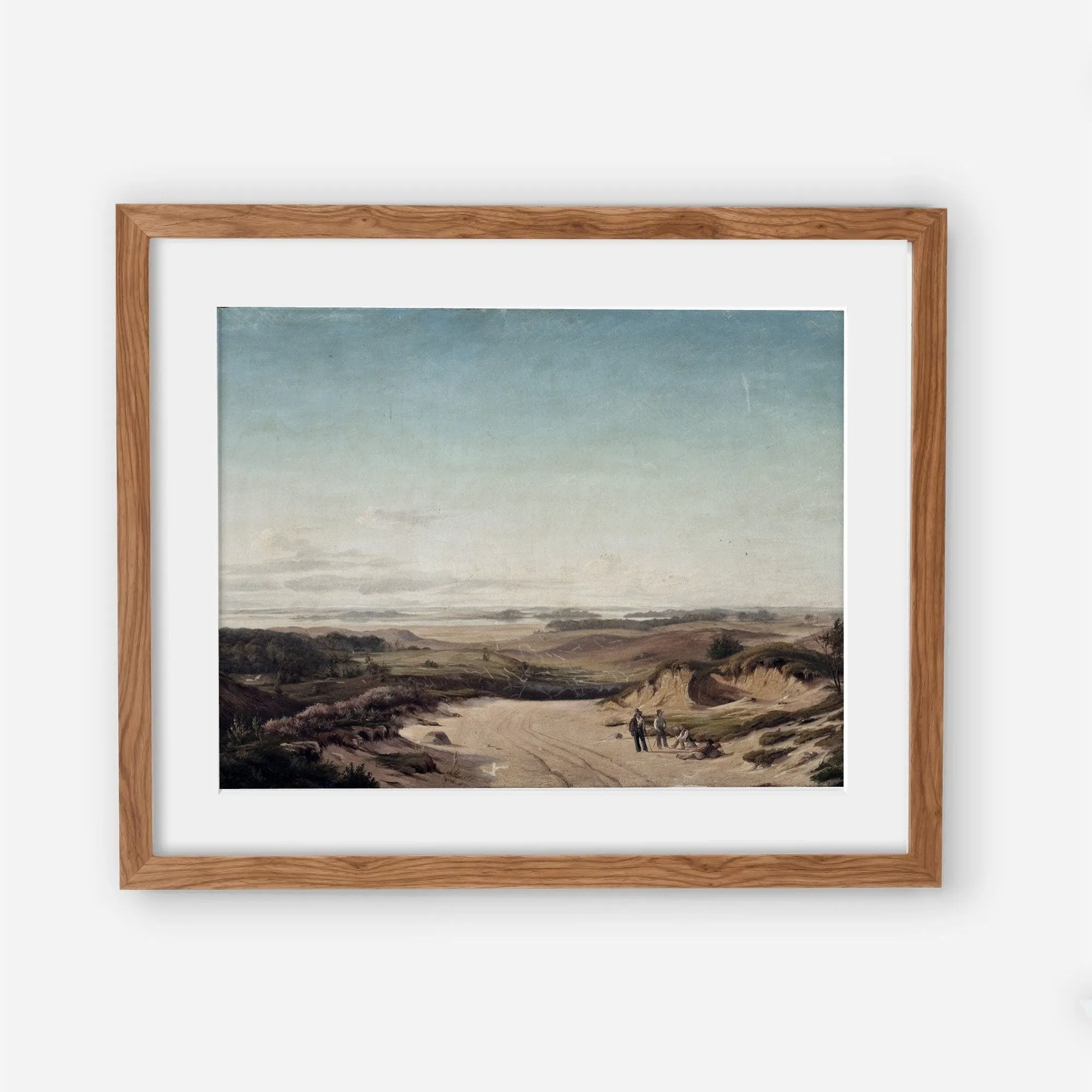 Blue Sky Vintage Artwork