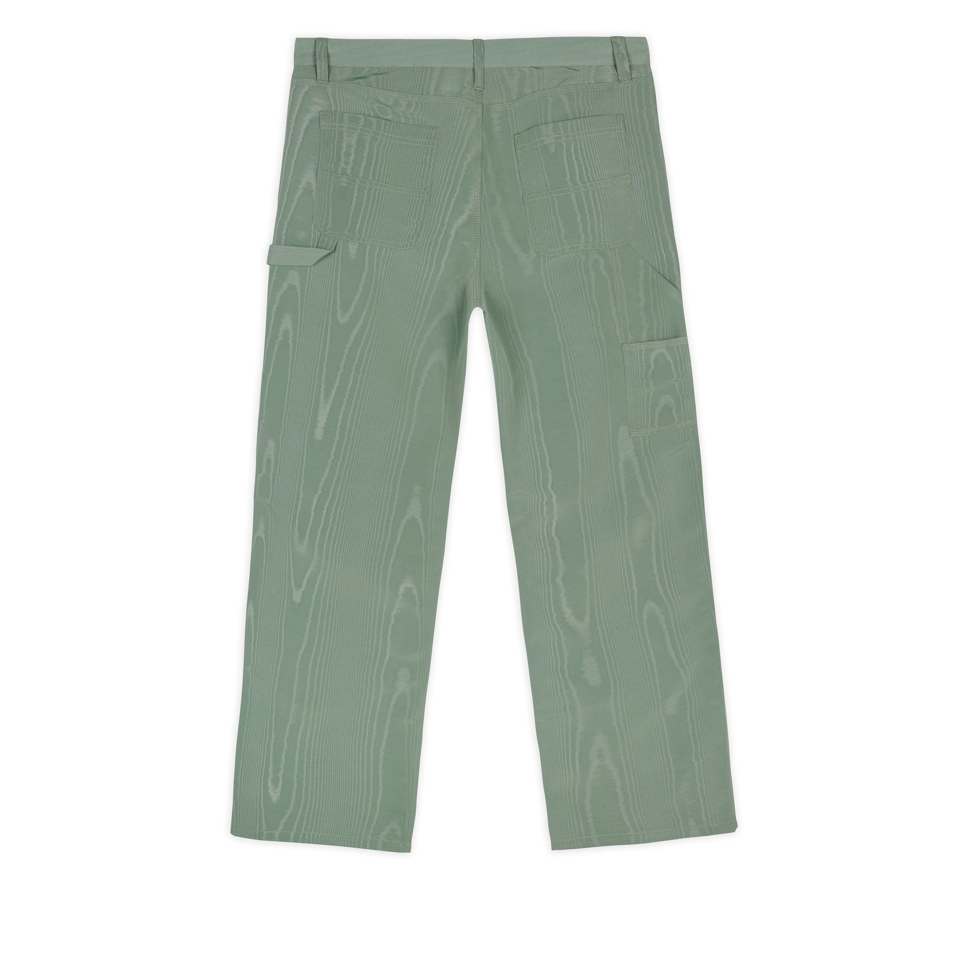 Brain Dead - Men's Moire Double Knee Pant - (Seafoam)