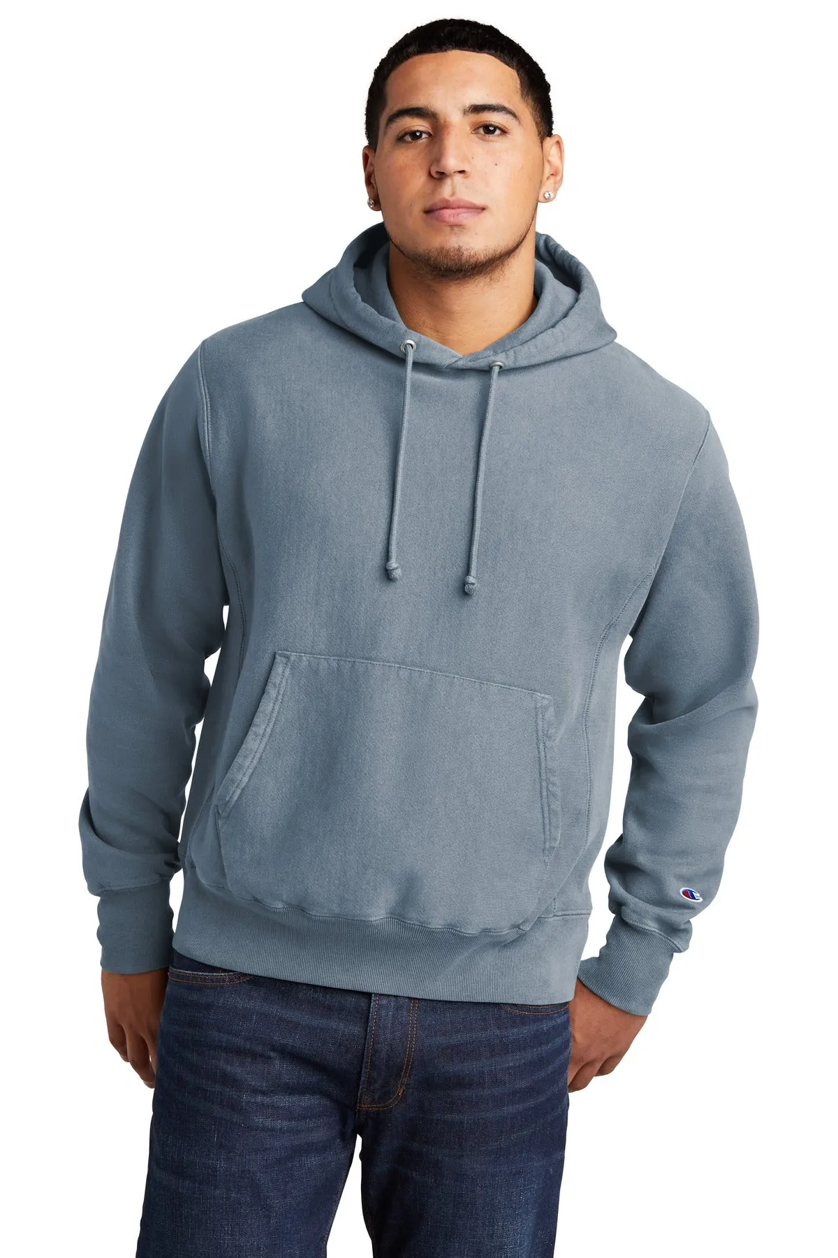Champion Reverse Weave Garment-Dyed Hooded Sweatshirt