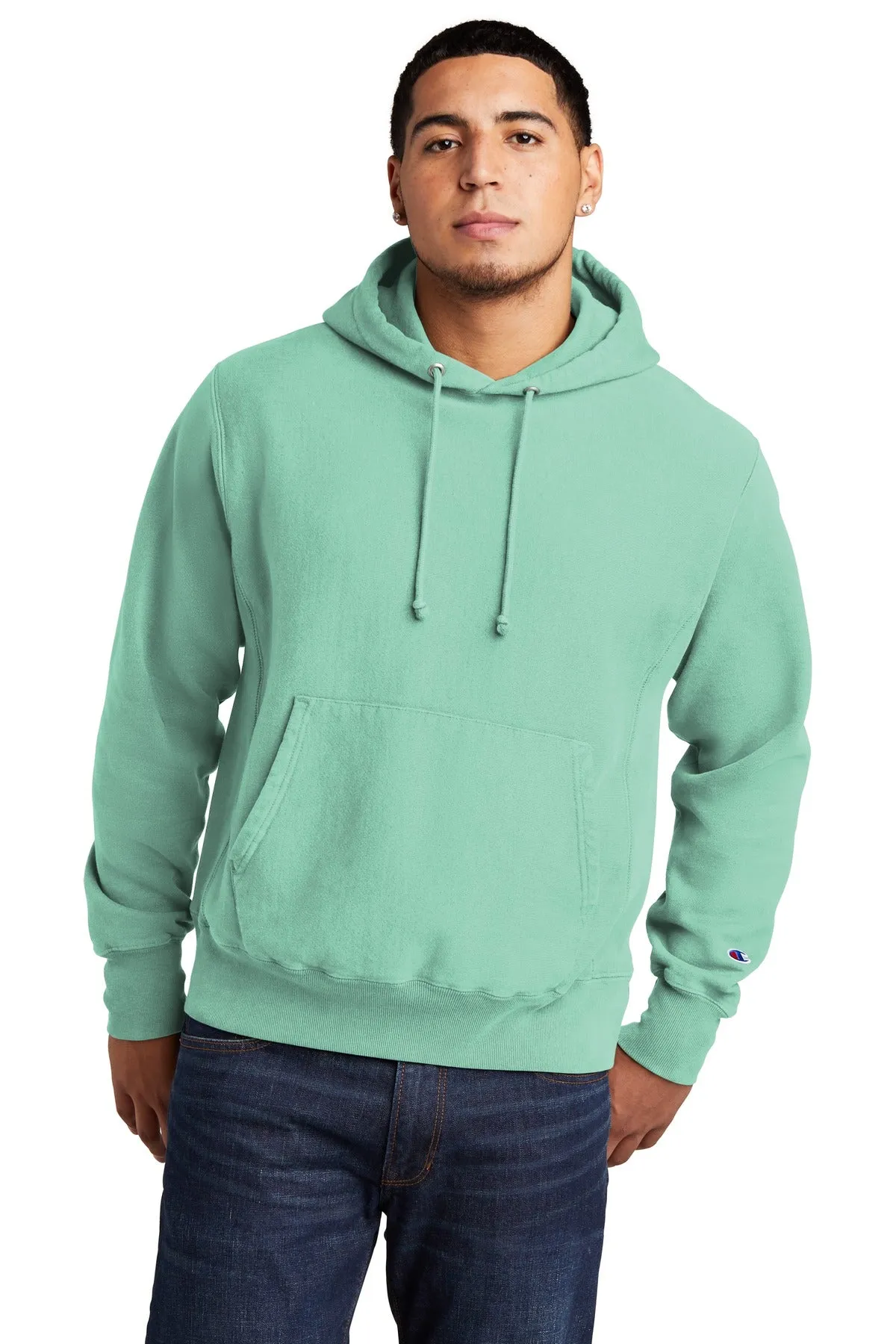Champion Reverse Weave Garment-Dyed Hooded Sweatshirt