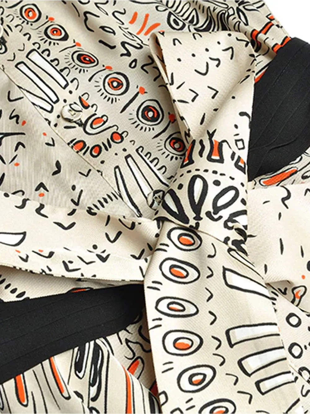 COSSETA Printed Maxi Dress
