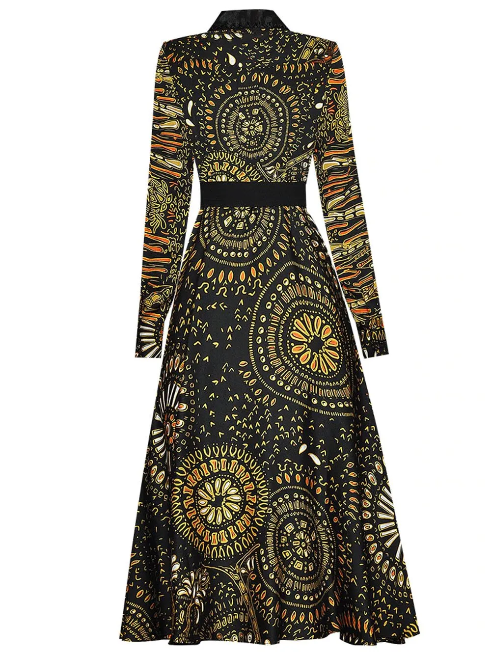 COSSETA Printed Maxi Dress