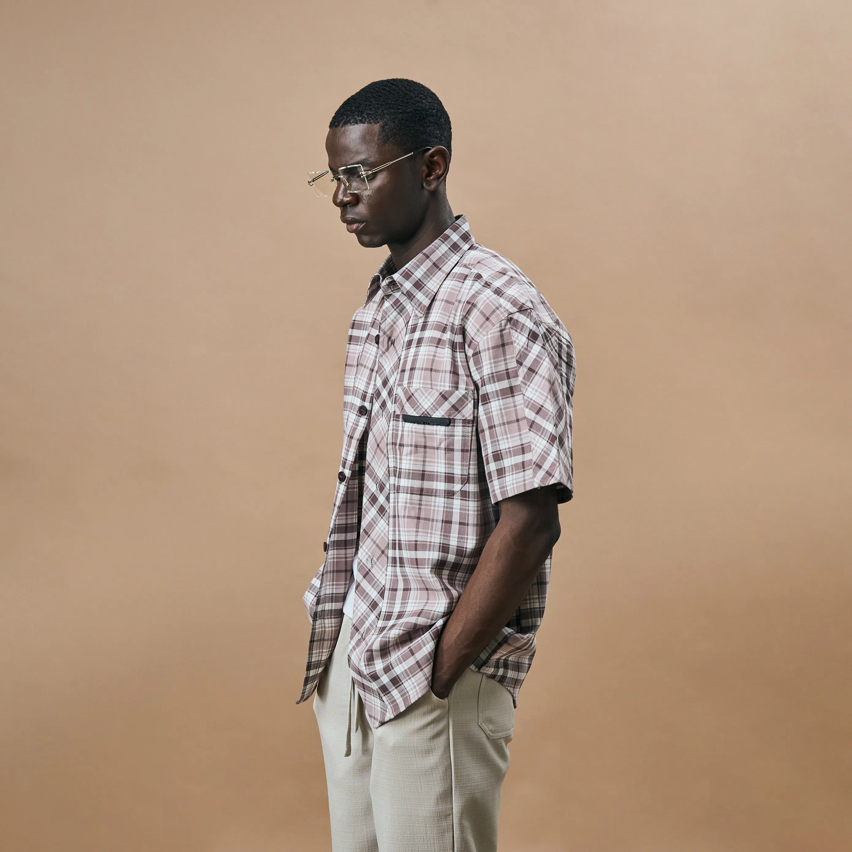 CROSS CUT CHECKS SHIRT