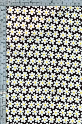 DITSY DAISY PRINTED ON DBP | DTY BRUSHED [NFF220324B-009]