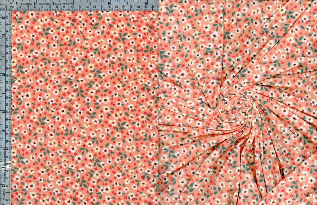 DITSY FLORAL ON DBP/DTY BRUSHED [NFF221016-009]