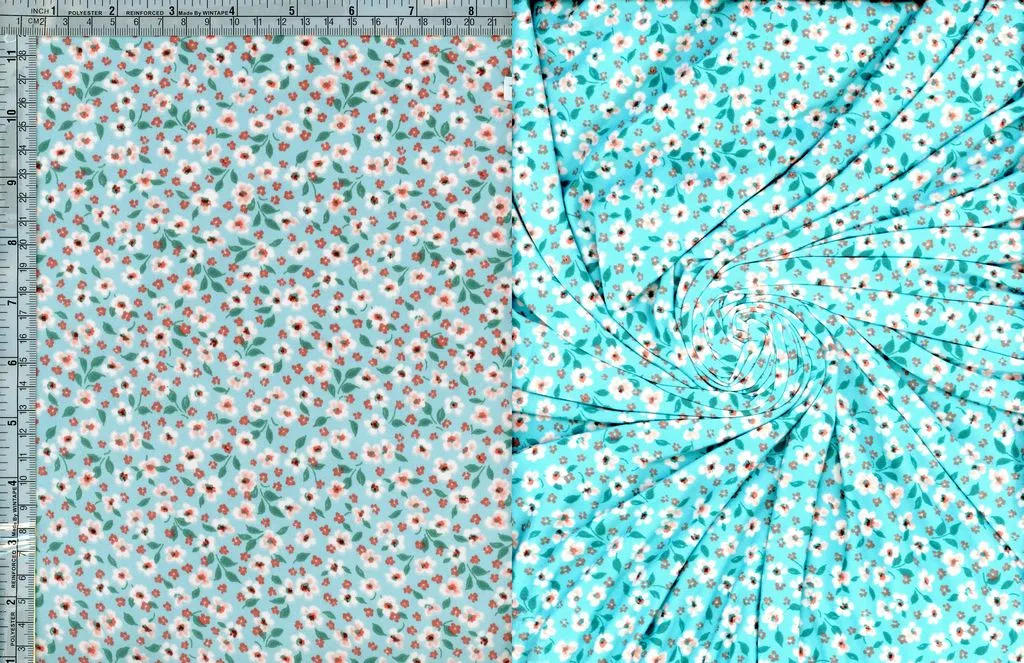 DITSY FLORAL ON DBP/DTY BRUSHED [NFF221016-009]