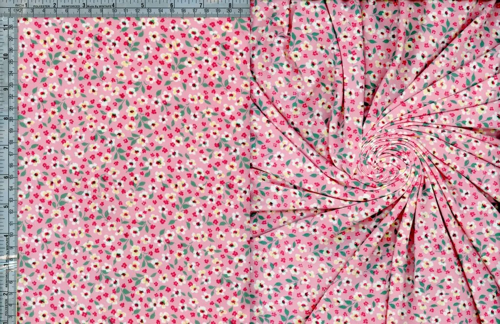 DITSY FLORAL ON DBP/DTY BRUSHED [NFF221016-009]
