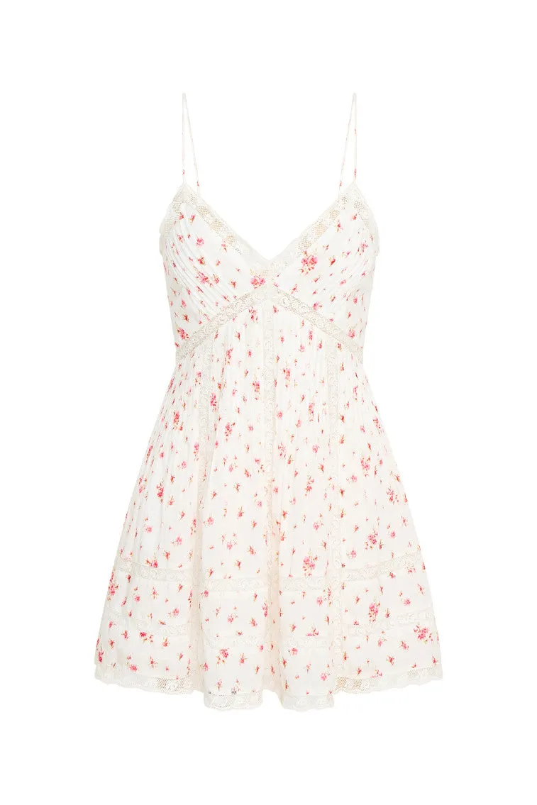 Docila Mini Floral Cotton Dress
