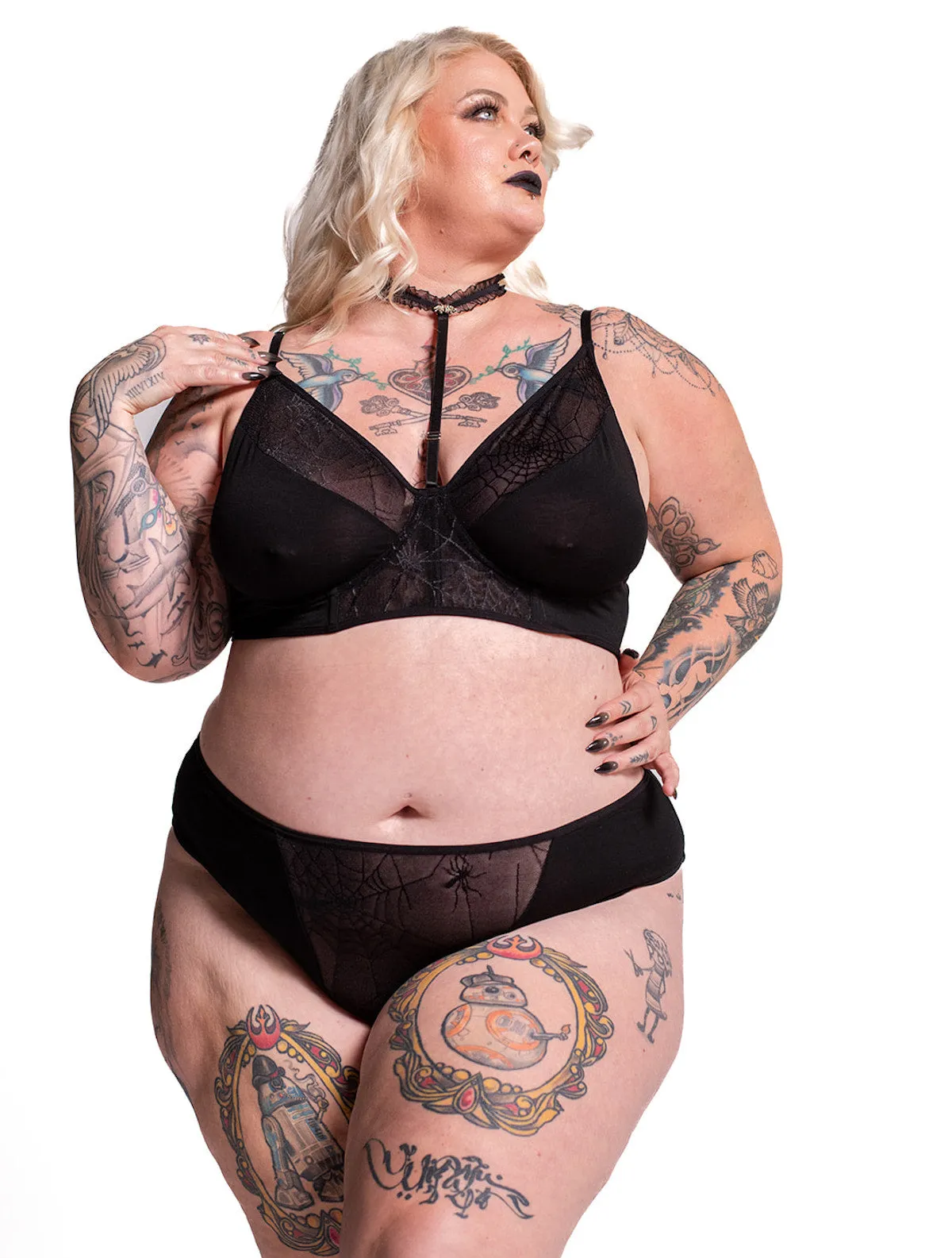 Fantasy Goth Cobweb Set (3-Piece)
