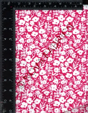 FLORAL DITSY ON DBP / DTY BRUSHED [NFF230204B-009]
