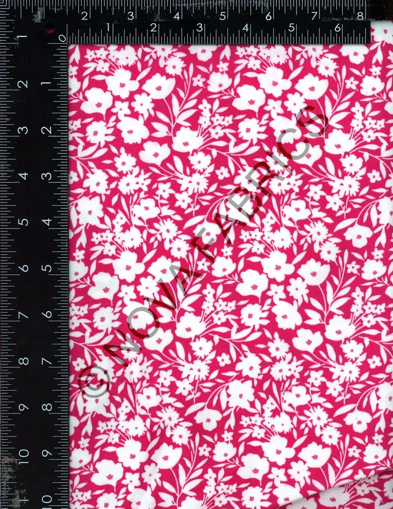 FLORAL DITSY ON DBP / DTY BRUSHED [NFF230204B-009]