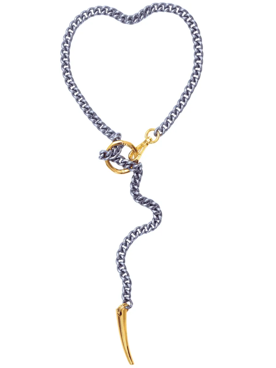 FORBIDDEN Necklace - Titanium - Limited Edition