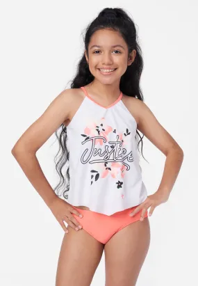 Graphic Tankini Swim Set