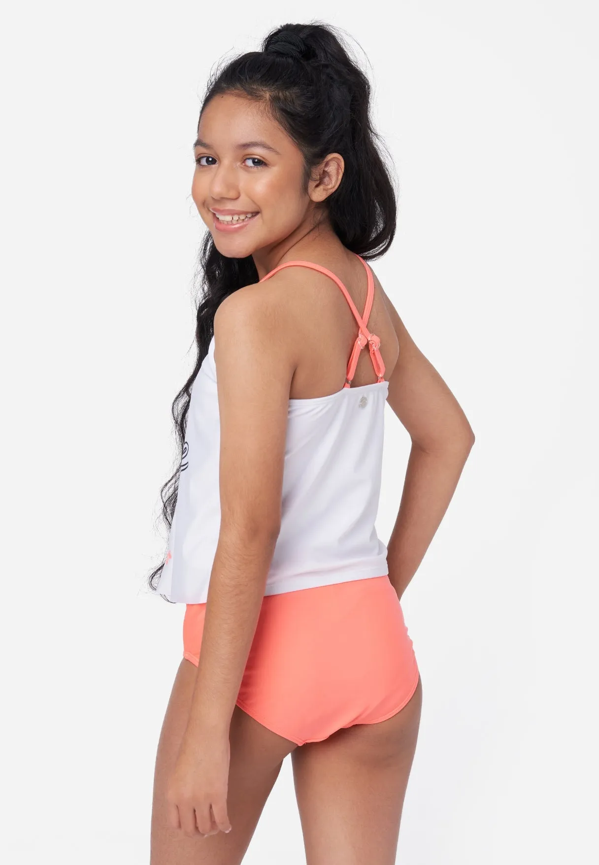 Graphic Tankini Swim Set