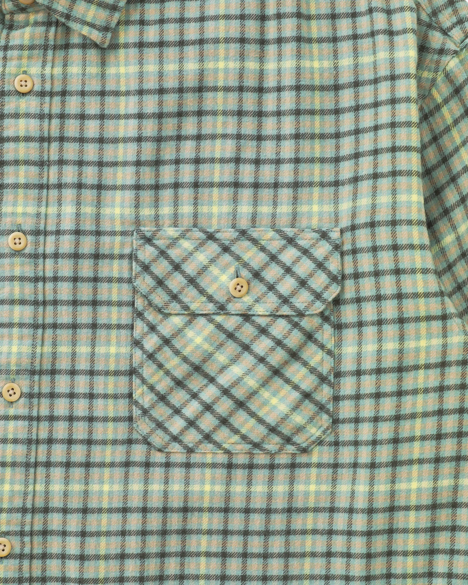 House Check Shirt Green