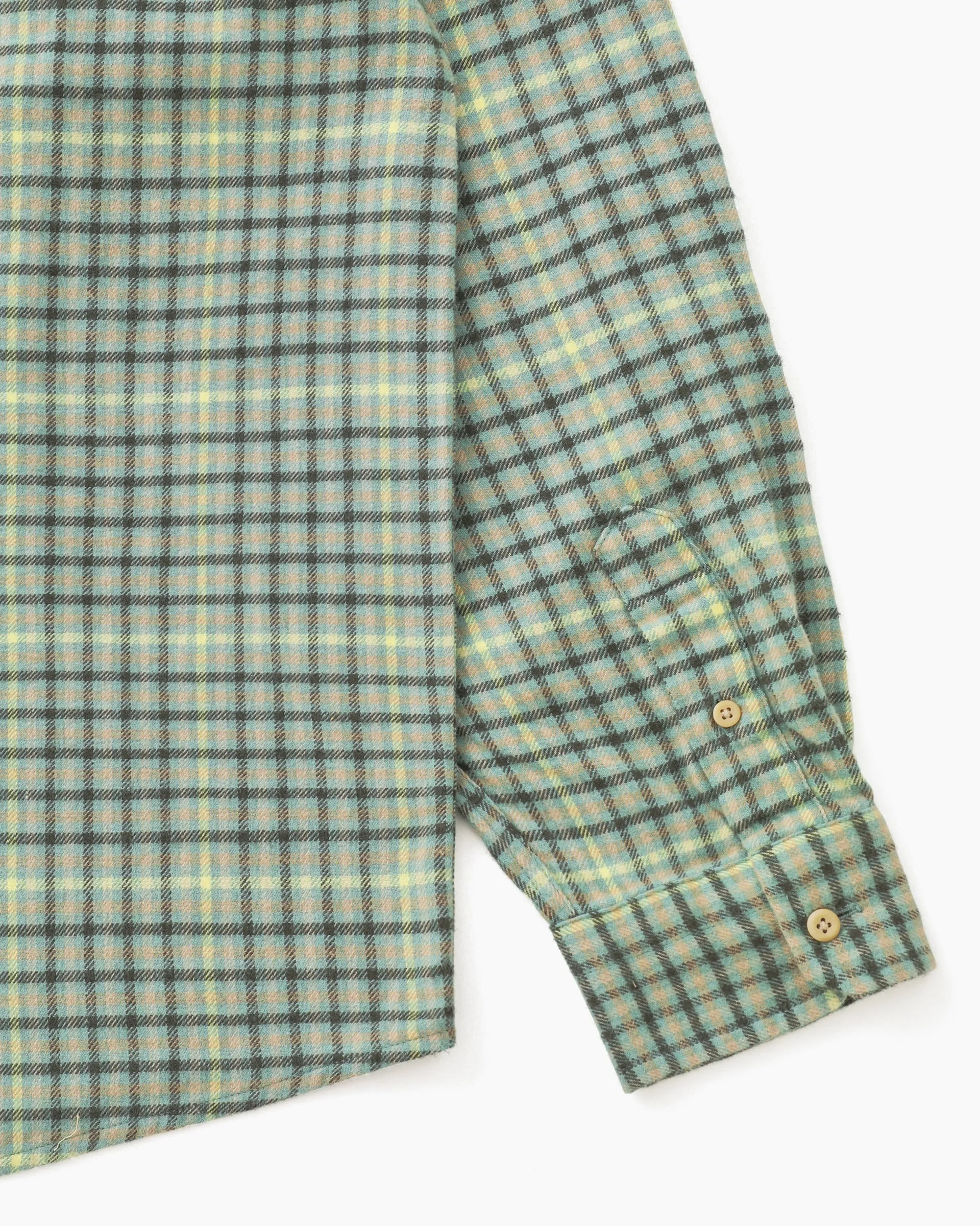 House Check Shirt Green