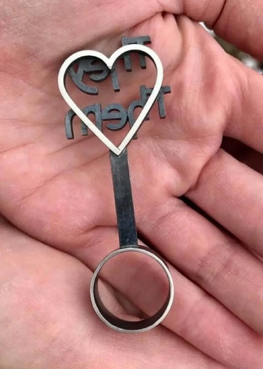 Katie Poliquin - They/Them Bubble-Wand Ring