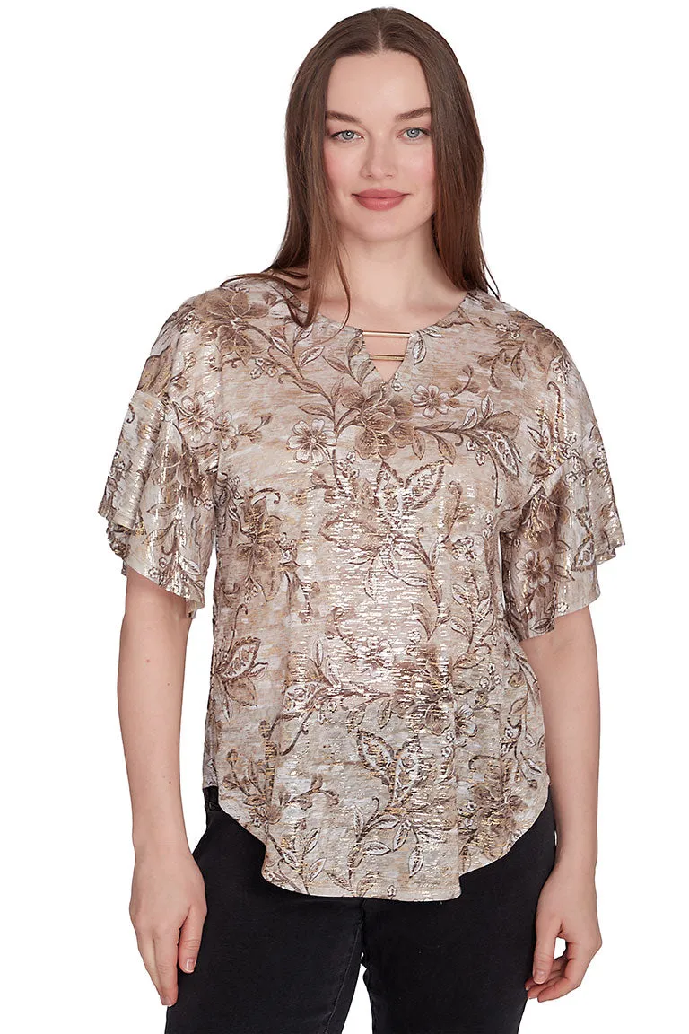 Keep It Natural Gold Foil Tee