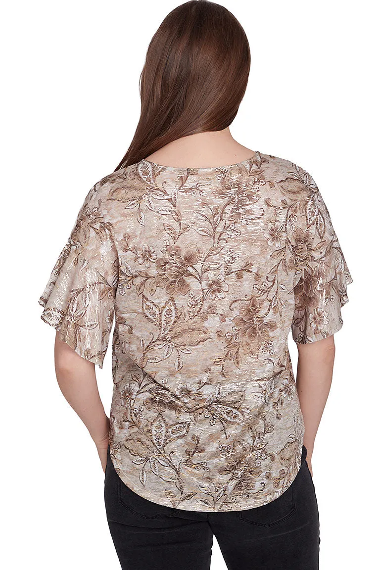 Keep It Natural Gold Foil Tee