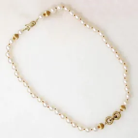 Luminous Pearls with Luxe Gold Accents by Ancient Influences