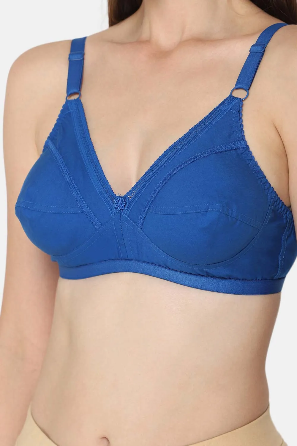 Medium Coverage Non-Padded Non-Wired Naidu Hall Saree Bra - Naturalle - Other Colors