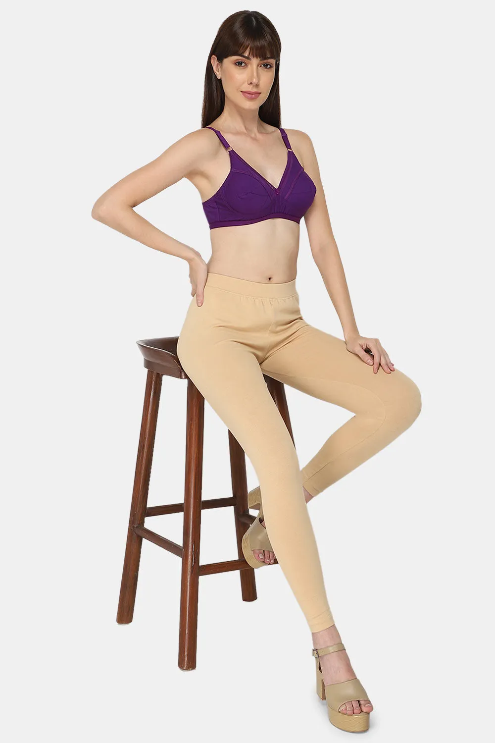 Medium Coverage Non-Padded Non-Wired Naidu Hall Saree Bra - Naturalle - Other Colors