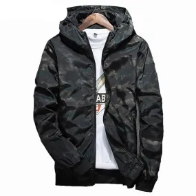 Men Waterproof Camouflage Jacket