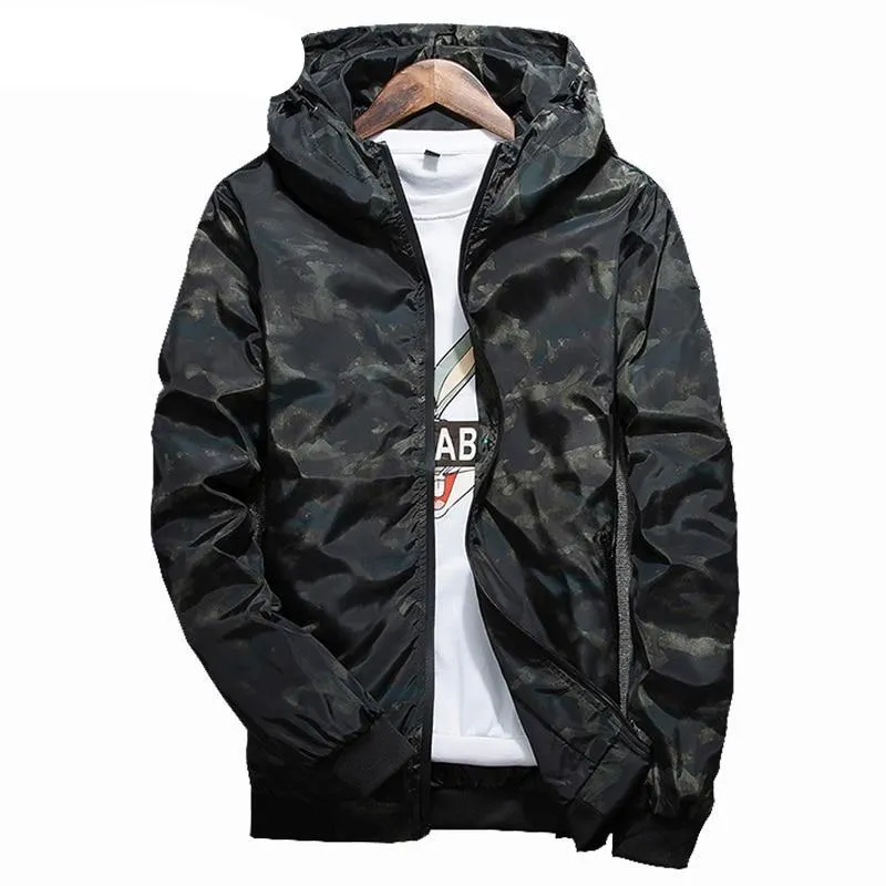 Men Waterproof Camouflage Jacket