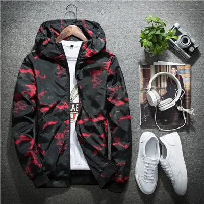 Men Waterproof Camouflage Jacket