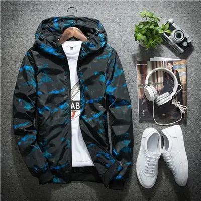 Men Waterproof Camouflage Jacket