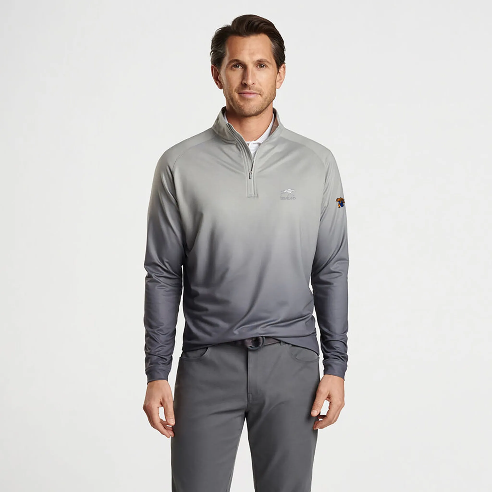 Peter Millar Keeneland Men's UK Ombre Perth 1/4 Zip