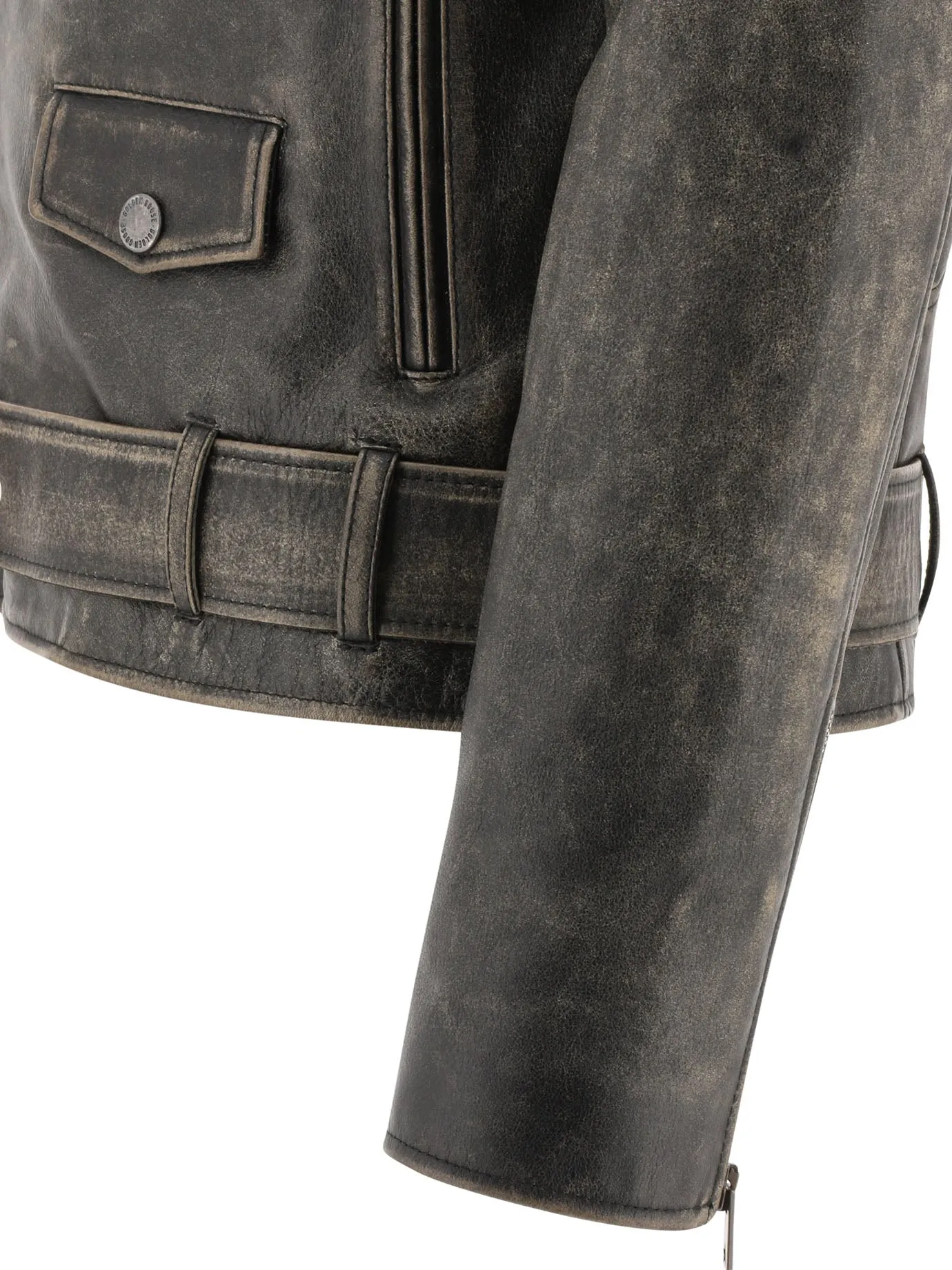 "CHIODO" LEATHER JACKET