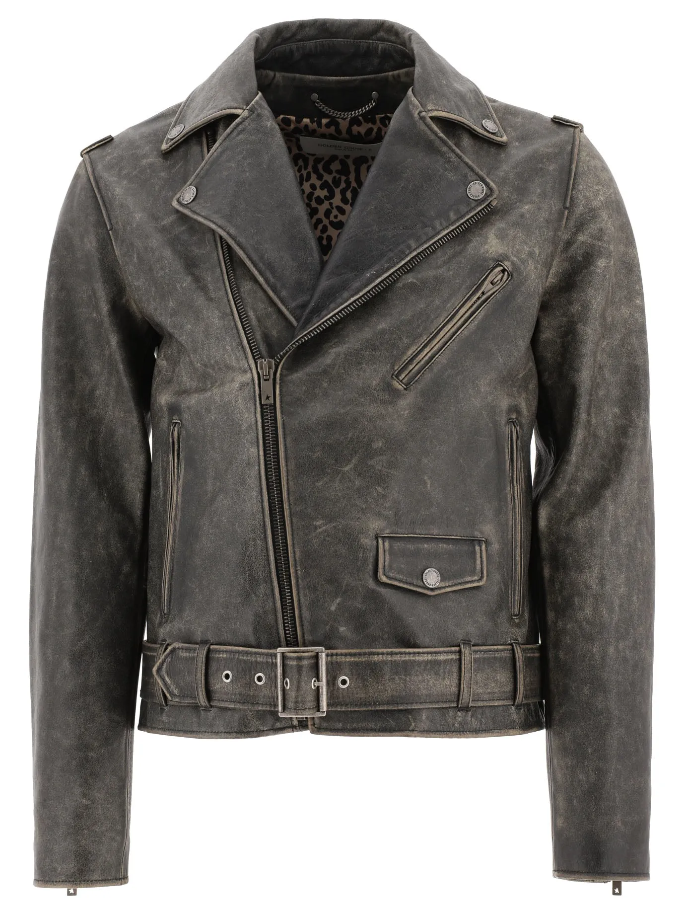 "CHIODO" LEATHER JACKET