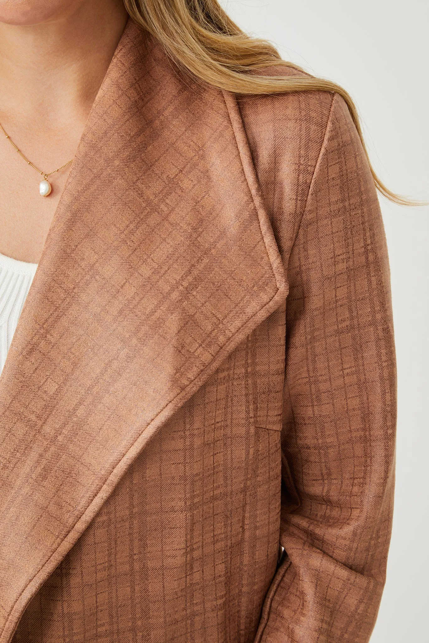 Silvanne Coat - Camel Print