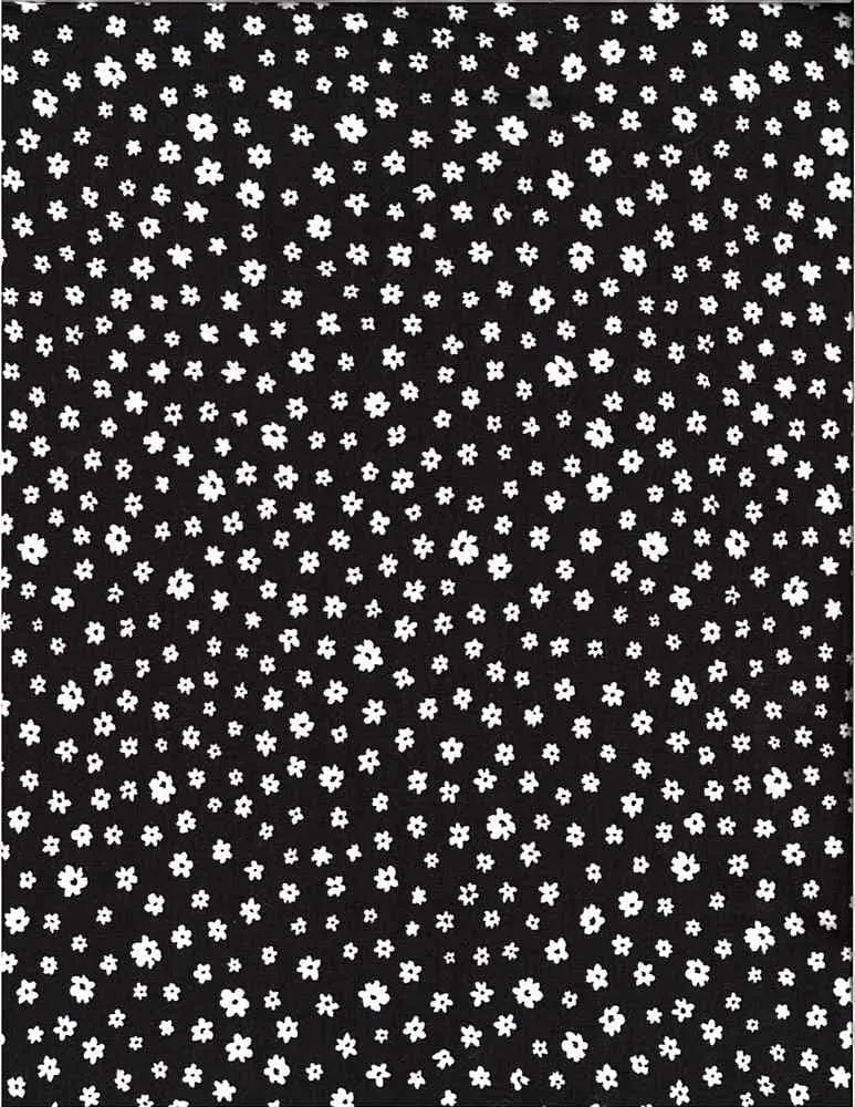SUPER SOFT POLYESTER SPANDEX DBP / DTY BRUSHED DITSY FLORAL [NFF200714-009]