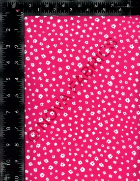 SUPER SOFT POLYESTER SPANDEX DBP / DTY BRUSHED DITSY FLORAL [NFF200714-009]