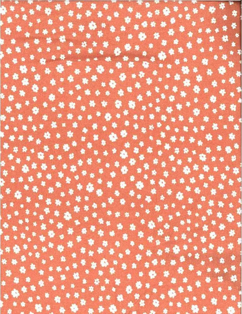SUPER SOFT POLYESTER SPANDEX DBP / DTY BRUSHED DITSY FLORAL [NFF200714-009]