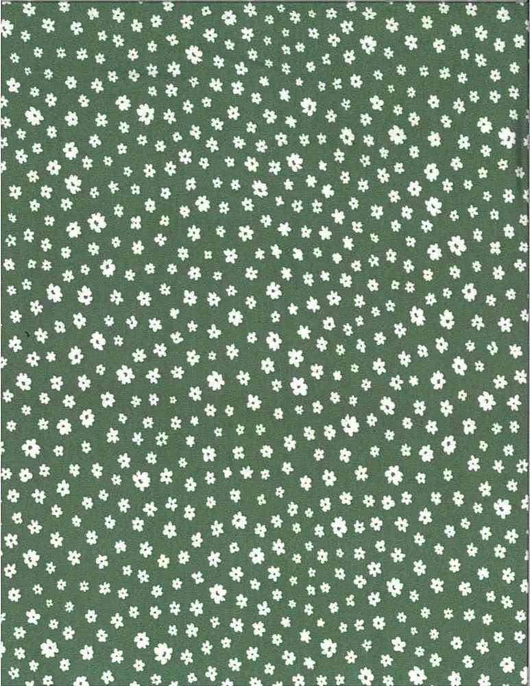 SUPER SOFT POLYESTER SPANDEX DBP / DTY BRUSHED DITSY FLORAL [NFF200714-009]